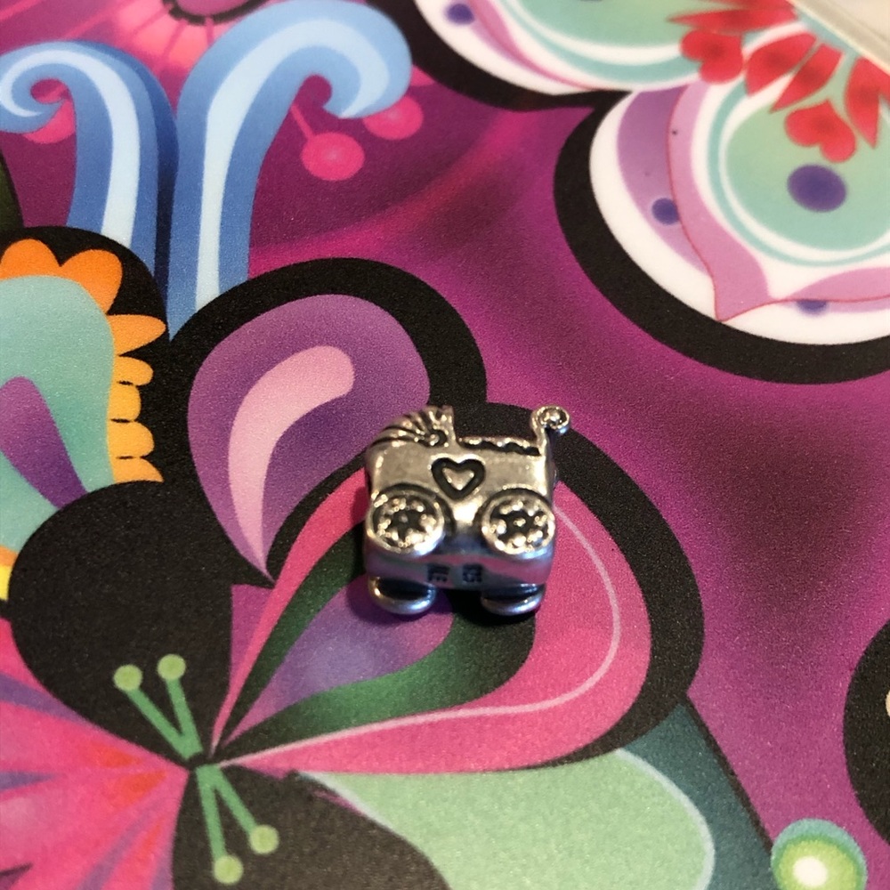 Pandora baby carriage charm